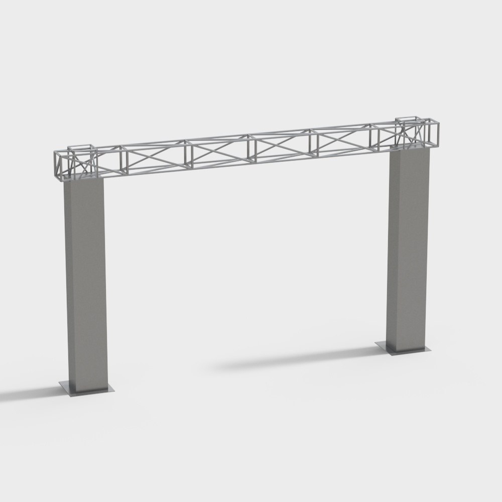 Large square column truss