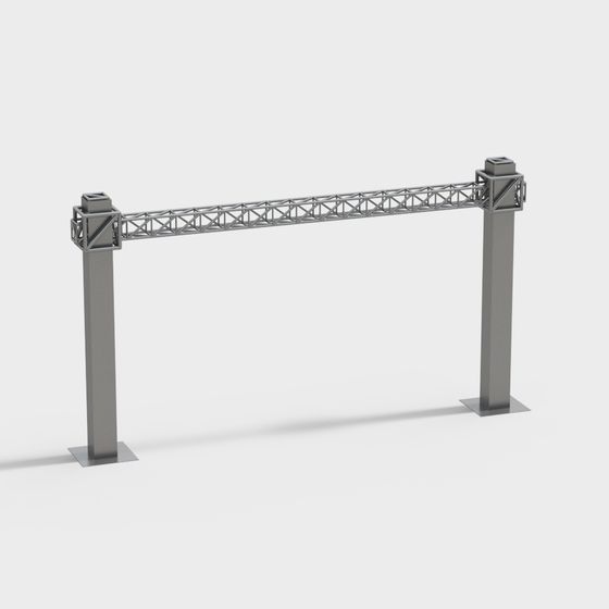 Industrial Crane 3D model for Modern Urban Design