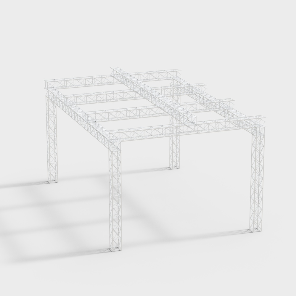 Display catwalk truss