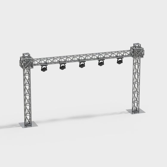Stage Truss 3D model for Creative Projects
