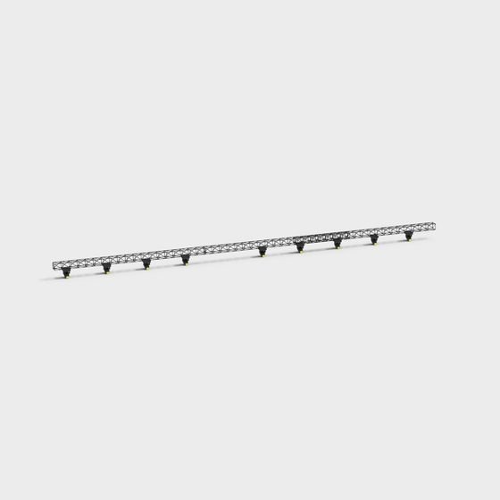 Stylish Truss Beam 3D model