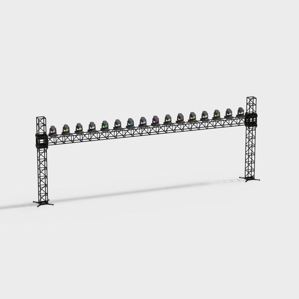Stunning Stage Lighting 3D model