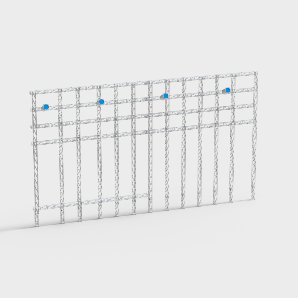 Industrial Frame 3D model for Creative Projects