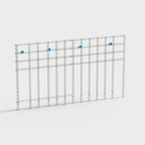 Industrial Frame 3D model for Versatile Designs