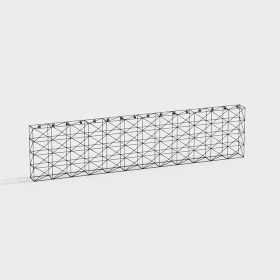 Industrial Metal Frame 3D Model