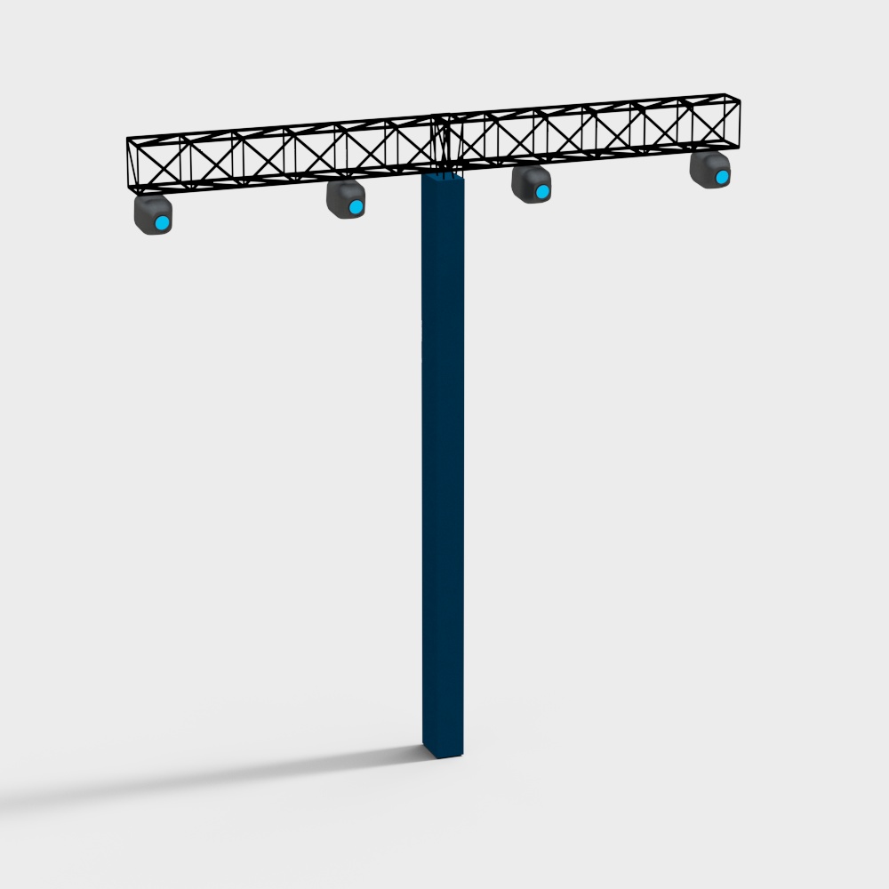 Stage Lighting Truss 3D model