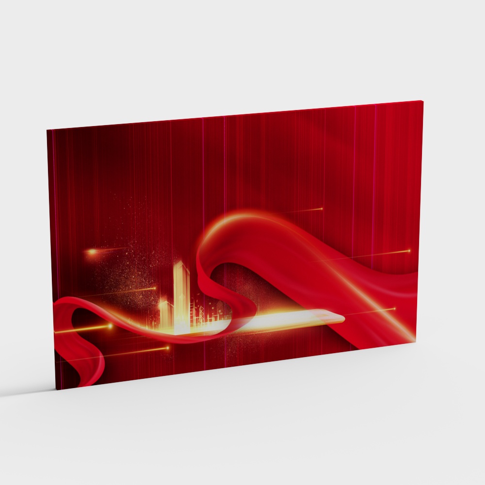 ฉากหลังขนาดเล็กข้างเวที