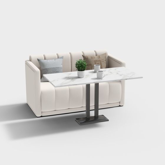 Urban Living Room Sofa 3D model