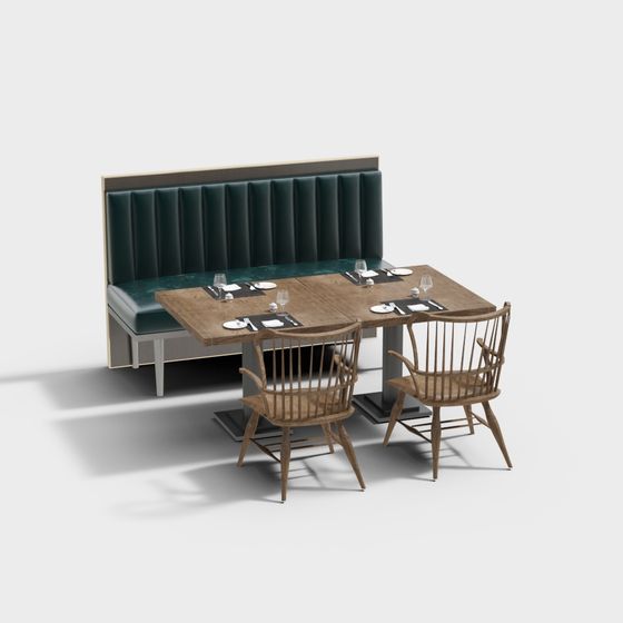 Urban Corner Restaurant 3D model