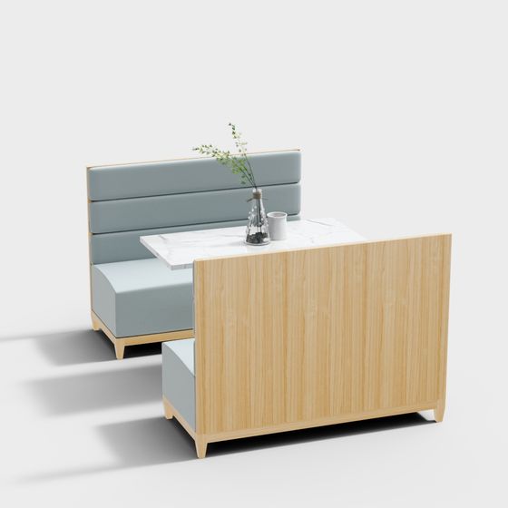 Urban Corner Coffee Table 3D model