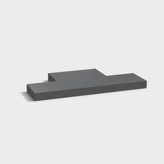 Urban Corner Shelf 3D model
