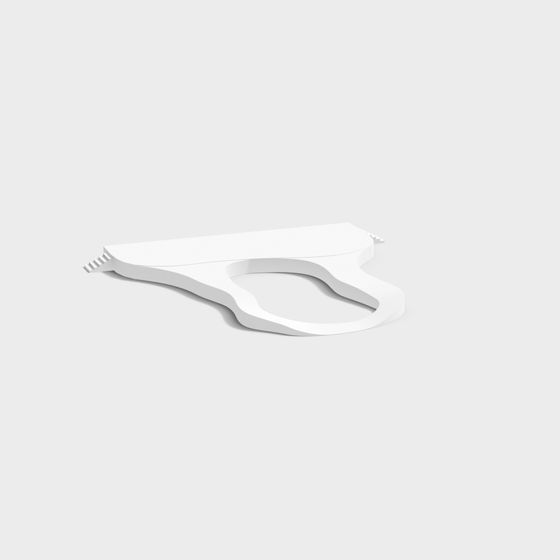 Stylish Streamlined Scissors 3D model for Creative Projects