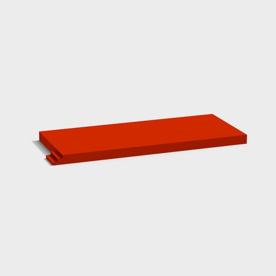 Minimalist Shelf 3D model