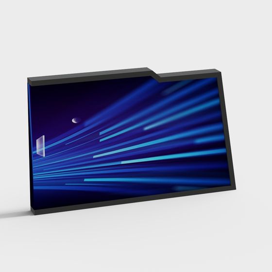 Futuristic Low-Poly 3D Model for Creative Projects