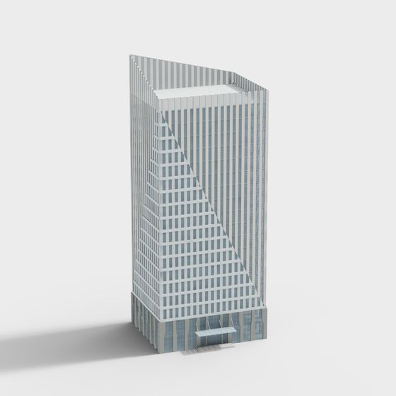 City of Light Skyscraper 3D model
