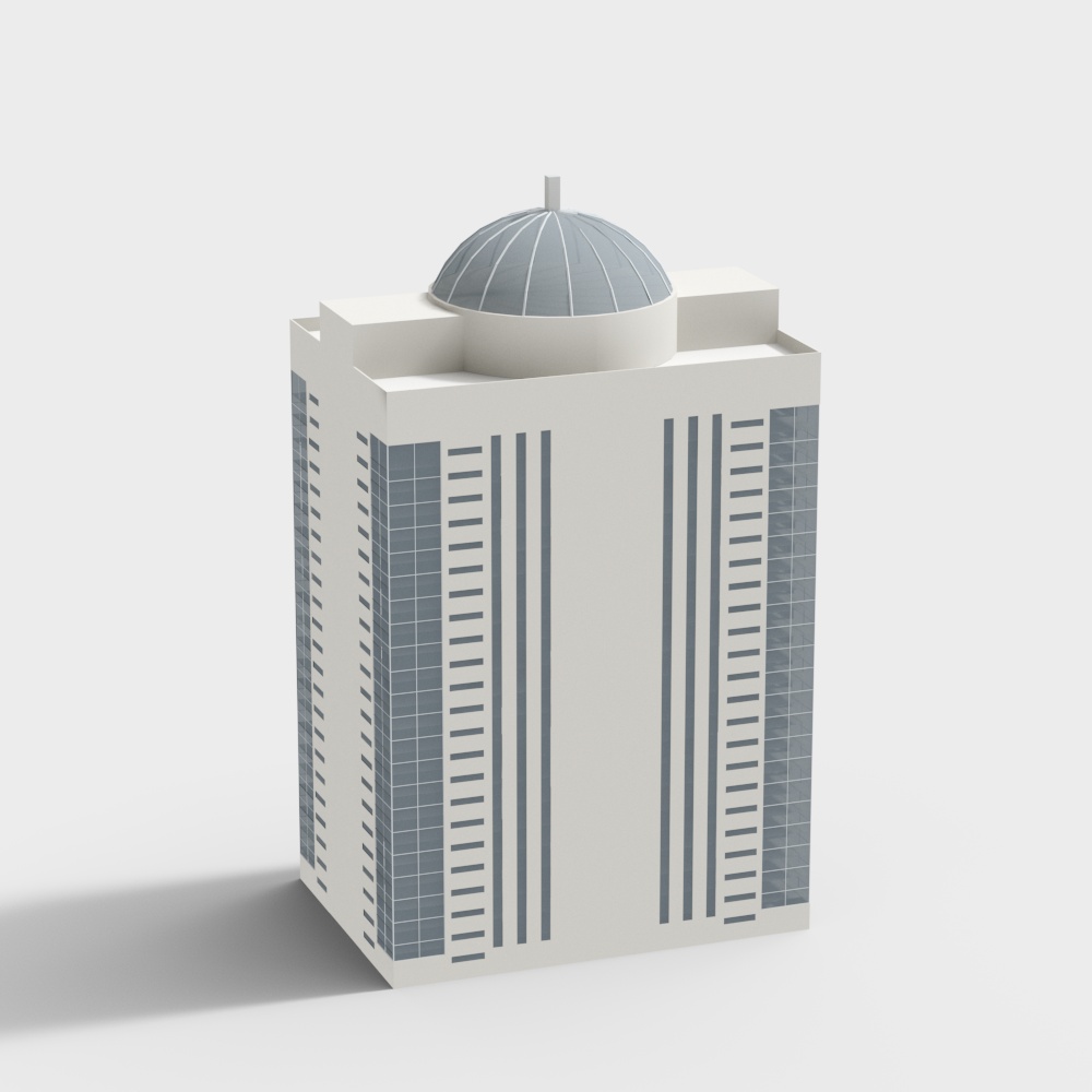 Urban Pinnacle 3D model for Future Cities