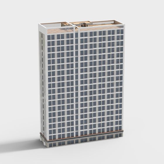 Urban Skyscraper 3D Model