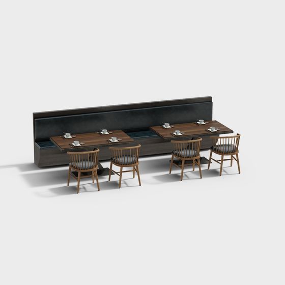 Urban Café Corner 3D Model