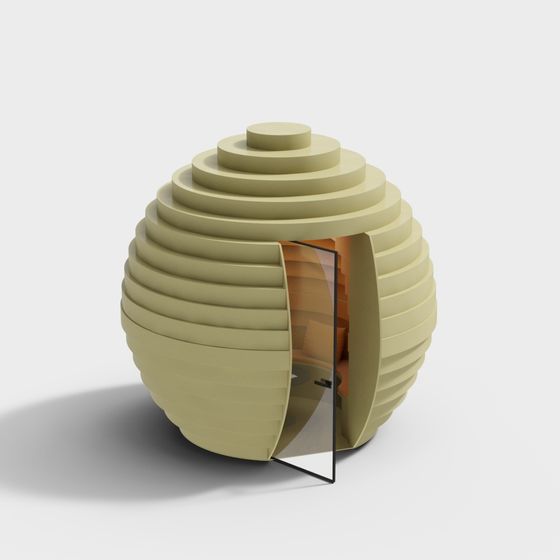 Honeycomb Shelter 3D model