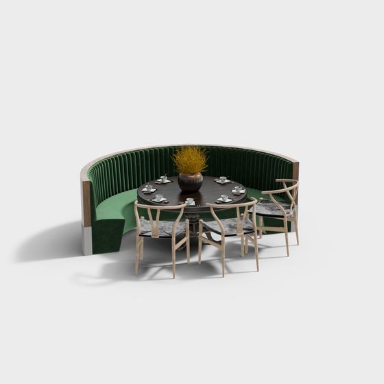 City Oasis Dining Table 3D model