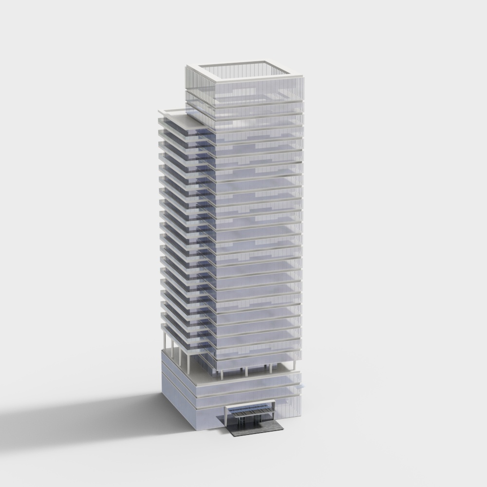 high-rise office building