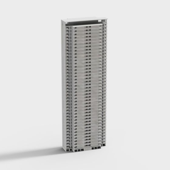 Urban Skyscraper 3D model