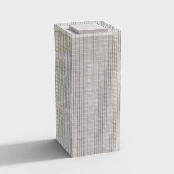 Futuristic City Tower 3D model