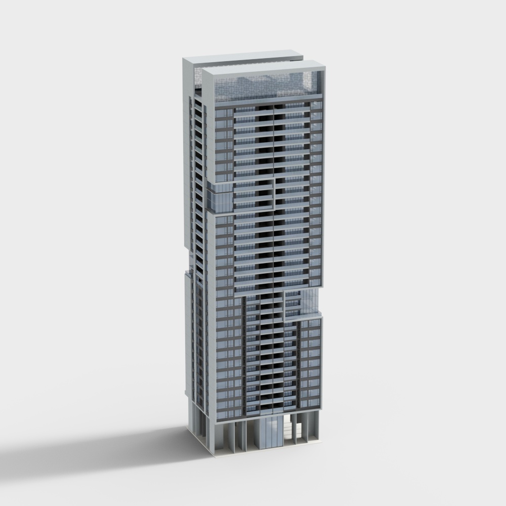 high-rise office building