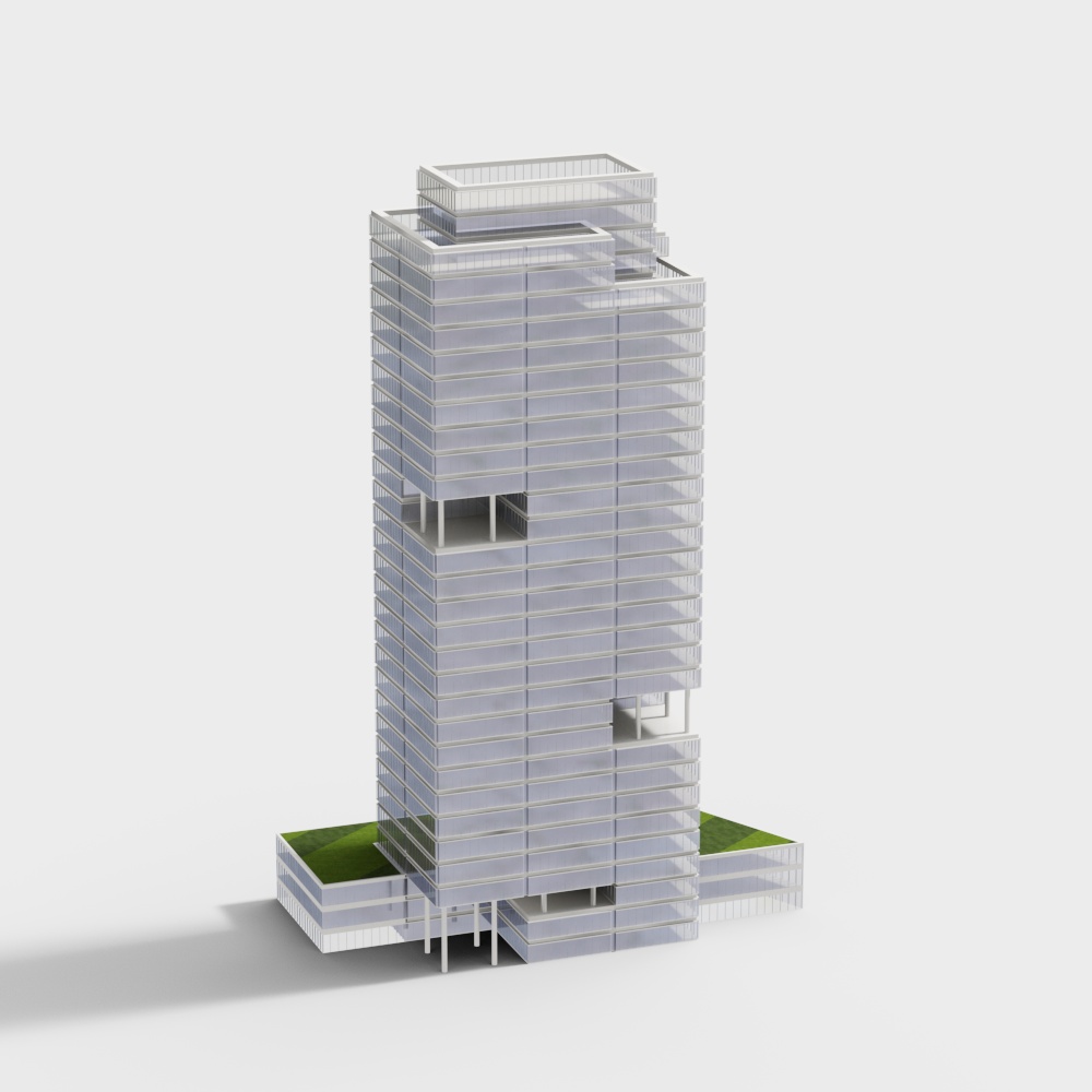 high-rise office building
