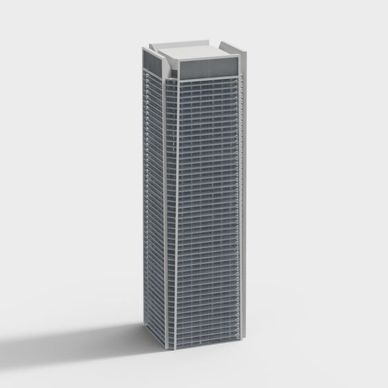 Urban Skyscraper 3D Model