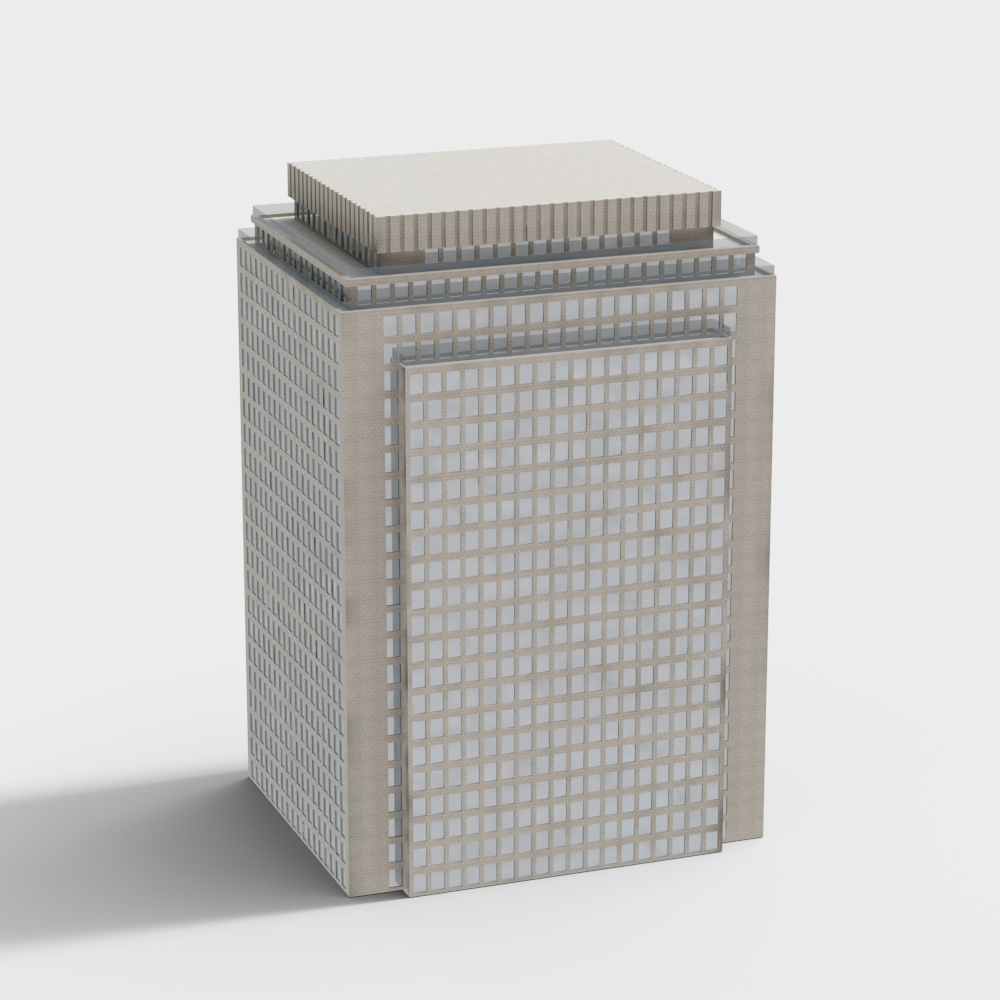 Urban Light 3D model - Futuristic Skyscraper Design