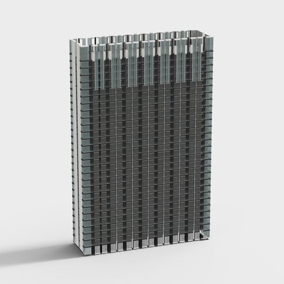 Urban Light 3D model - Futuristic Skyscraper
