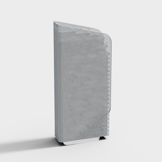 Unique Low-Polygon 3D Model for Modern Architecture