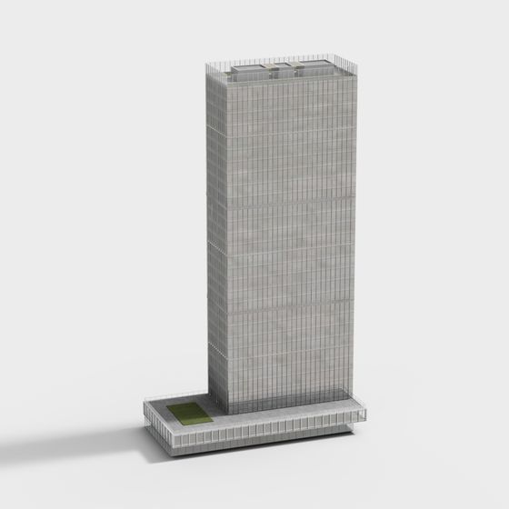 Urban Skyscraper 3D model