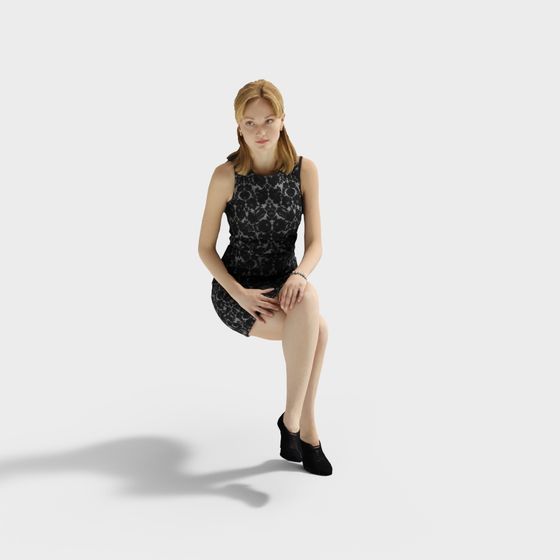 Urban Stroller 3D model - Modern Visual Representation