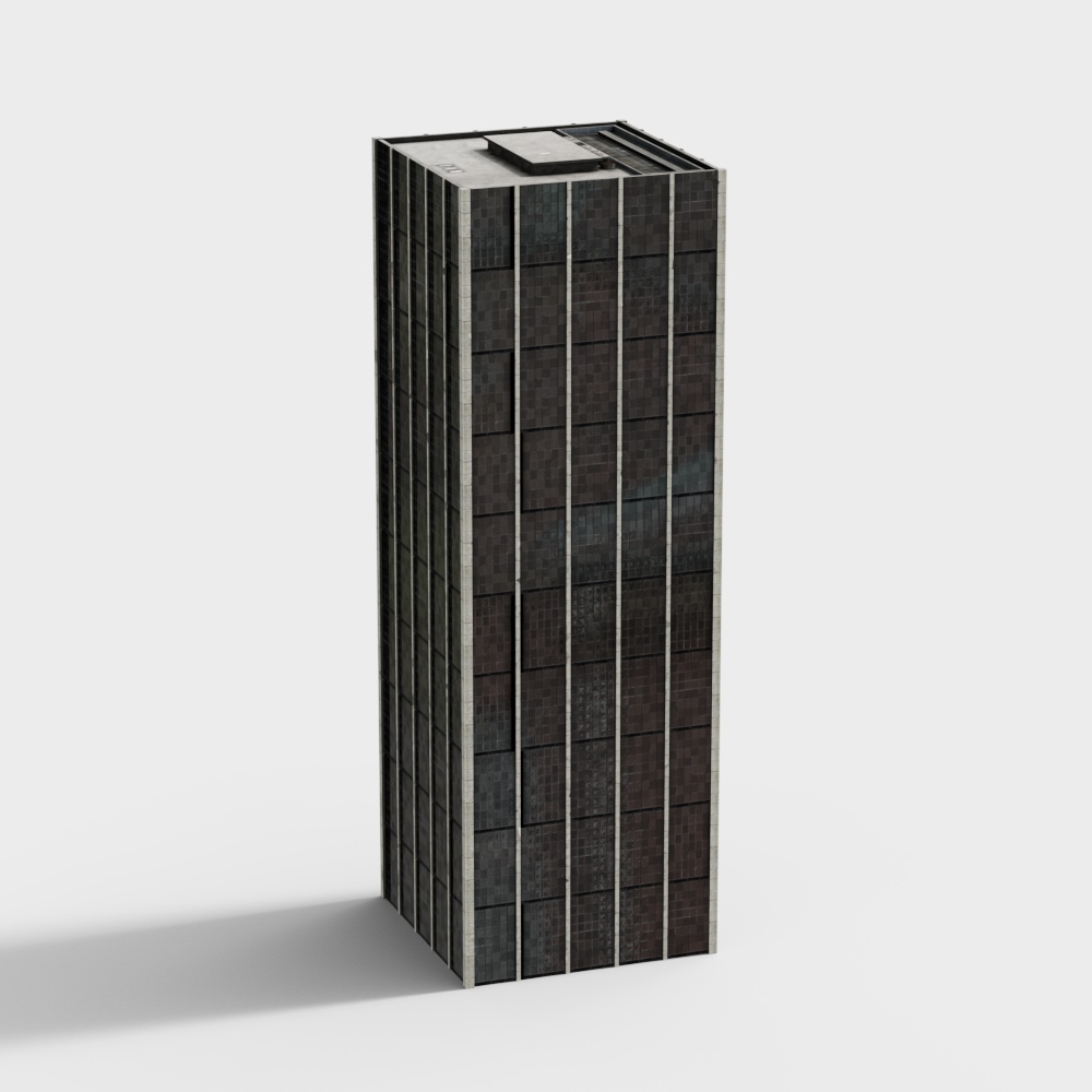 Futuristic City Tower 3D model