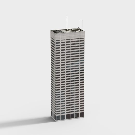 Urban Skyscraper 3D model for Creative Projects