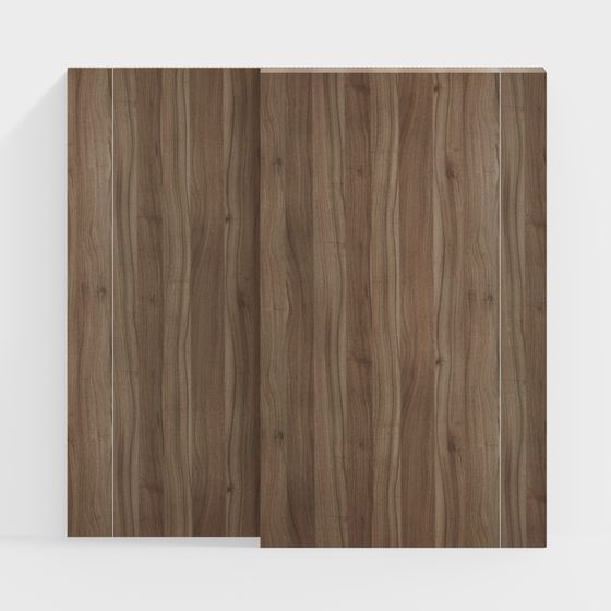Wood Panel 3D model for Modern Minimalist Designs