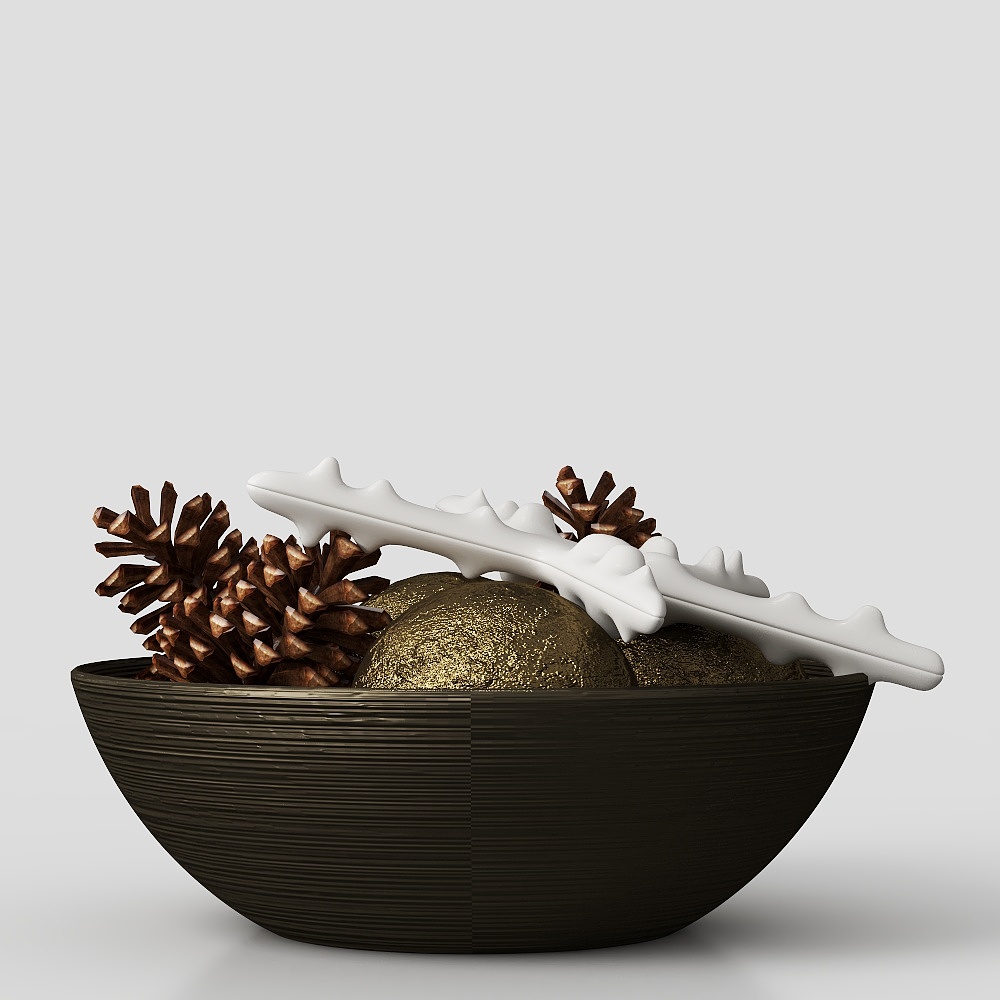 Winter Serenity Low-Poly 3D Model