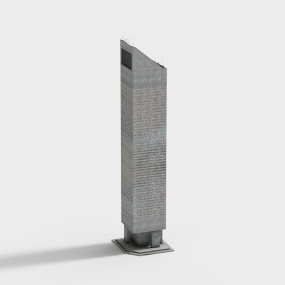Urban Skyscraper 3D Model