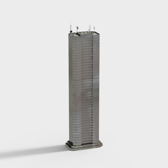 Stunning Skyscraper 3D model for Urban Landscapes