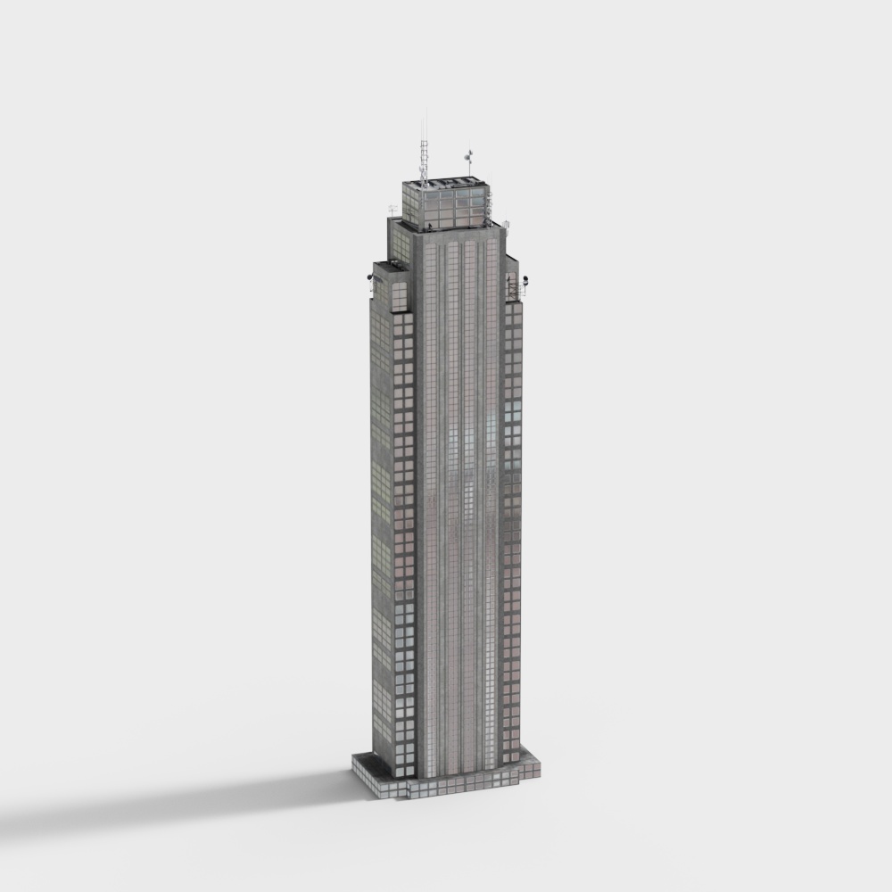 Modern Skyscraper 3D model