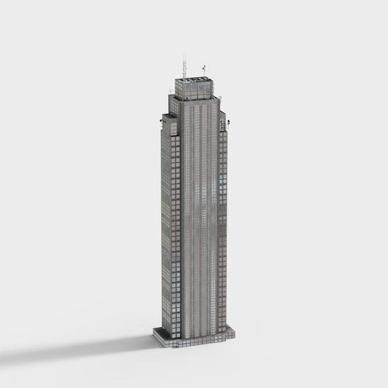 Modern Skyscraper 3D model
