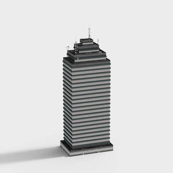 Urban Skyscraper 3D model
