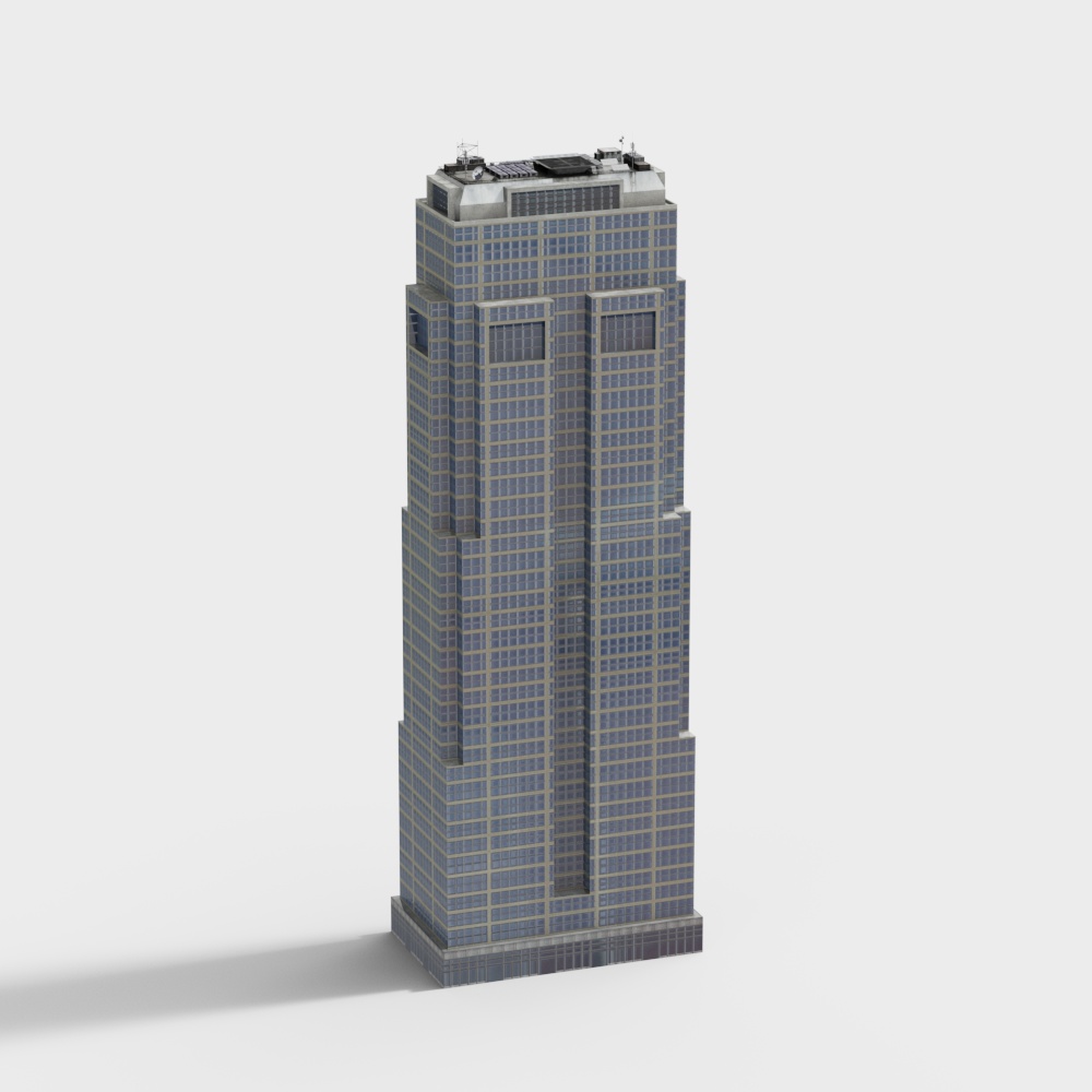 City Light Tower 3D model