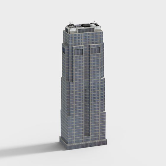 City Light Tower 3D model