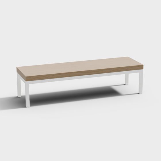 Urban Bench 3D model for Modern Designs