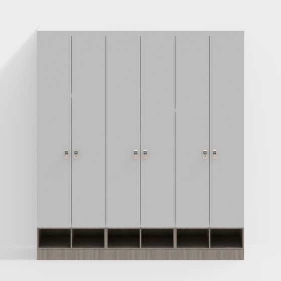 Urban Storage Cabinet 3D model