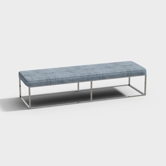Urban Luxe Bench 3D model