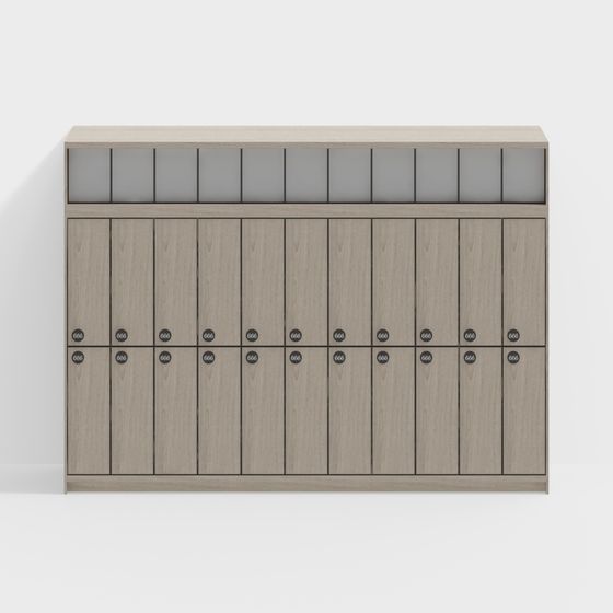 Urban Storage Cabinet 3D model